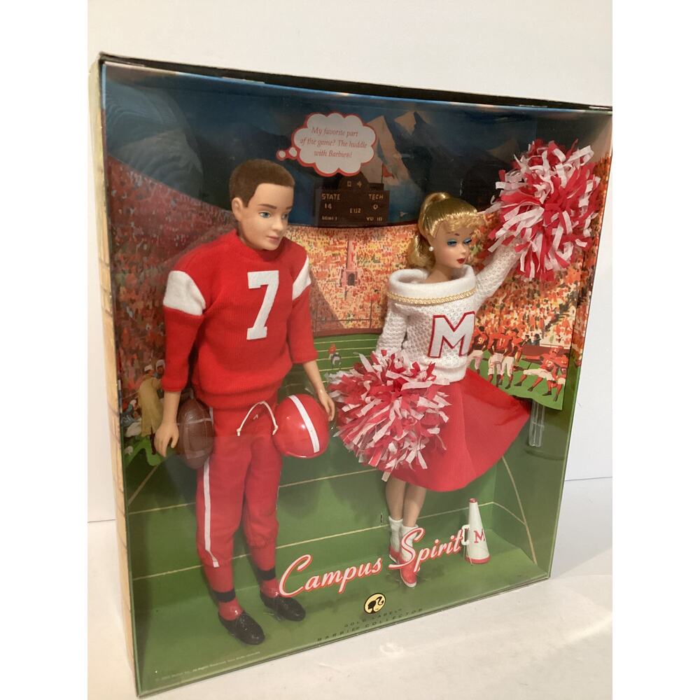 Campus Spirit Barbie and Ken Giftset 2008 Mattel L9649 Gold Label - Picture 4 of 6